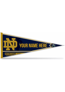 Notre Dame Fighting Irish Personalized Felt Pennant