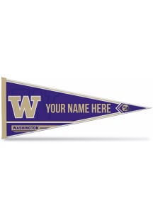 Washington Huskies Personalized Felt Pennant