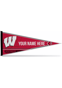 Wisconsin Badgers Personalized Felt Pennant