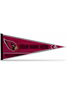 Arizona Cardinals Personalized Felt Pennant - Black
