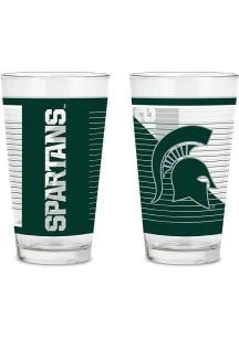 Michigan State Spartans 2 Pack Pint Glass Drink Set