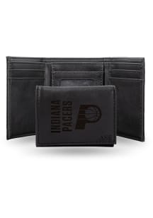Indiana Pacers Personalized Laser Engraved Mens Trifold Wallet