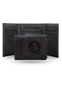 Florida State Seminoles Personalized Laser Engraved Mens Trifold Wallet