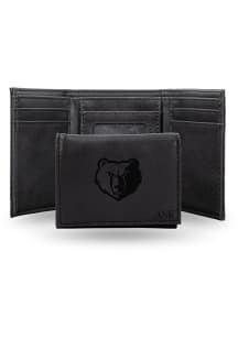 Memphis Grizzlies Logo Personalized Laser Engraved Mens Trifold Wallet