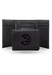 Atlanta Hawks Logo Personalized Laser Engraved Mens Trifold Wallet