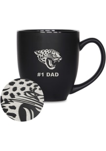 Jacksonville Jaguars 15oz #1 Dad Bistro Ceramic Mug - Black
