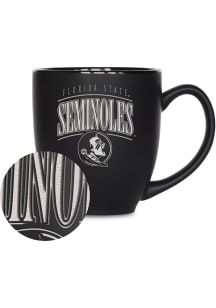 Florida State Seminoles Tribute 15oz Bistro Ceramic Mug - Black