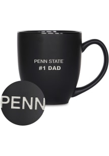 Penn State Nittany Lions 15oz #1 Dad Bistro Ceramic Mug - Black
