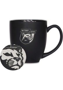 Penn State Nittany Lions Lion Head 15oz Bistro Ceramic Mug - Black