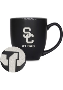 USC Trojans 15oz #1 Dad Bistro Ceramic Mug - Black