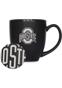 Ohio State Buckeyes 15oz Bistro Ceramic Mug - Black