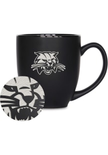 Ohio Bobcats 15oz Bistro Ceramic Mug - Black