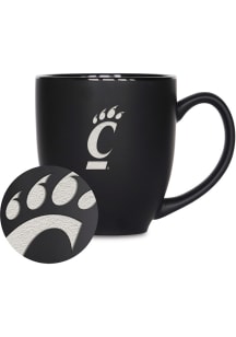 Cincinnati Bearcats 15oz Bistro Ceramic Mug - Black