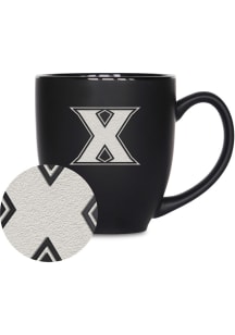 Xavier Musketeers 15oz Bistro Ceramic Mug - Black