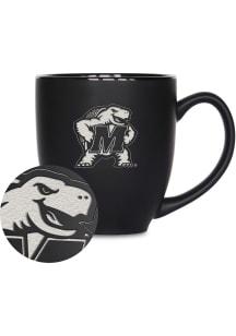 Maryland Terrapins 15oz Bistro Ceramic Mug - Black