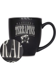 Maryland Terrapins Tribute 15oz Bistro Ceramic Mug - Black