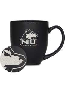 Northern Illinois Huskies 15oz Bistro Ceramic Mug - Black