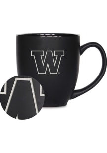Washington Huskies 15oz Bistro Ceramic Mug - Black