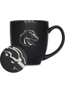 Boise State Broncos 15oz Bistro Ceramic Mug - Black