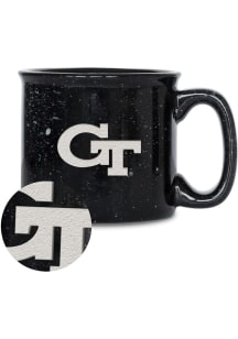 GA Tech Yellow Jackets 12oz Campfire Ceramic Mug - Black