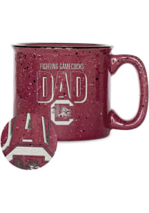 South Carolina Gamecocks 12oz Dad Campfire Ceramic Mug - Maroon