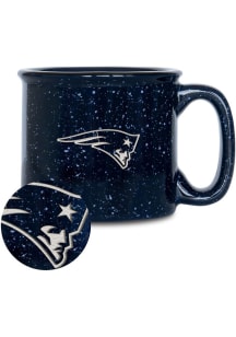 New England Patriots 12oz Campfire Ceramic Mug - Navy Blue