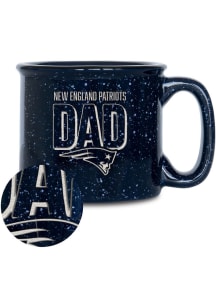 New England Patriots 12oz Dad Campfire Ceramic Mug - Navy Blue