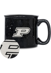 Purdue Boilermakers 12oz Campfire Ceramic Mug - Black