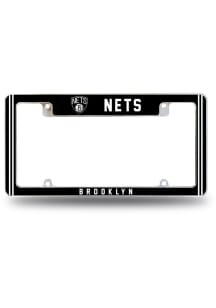 Brooklyn Nets All Over Chrome License Frame