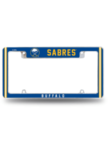 Buffalo Sabres All Over Chrome License Frame