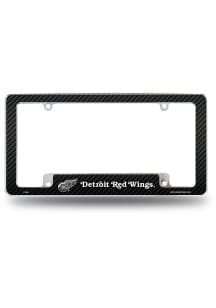 Detroit Red Wings All Over Carbon Fiber License Frame
