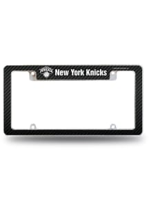 New York Knicks All Over Carbon Fiber License Frame