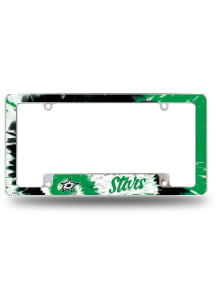Dallas Stars All Over Chrome Tie Dye License Frame