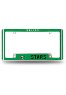 Dallas Stars All Over Chrome License Frame