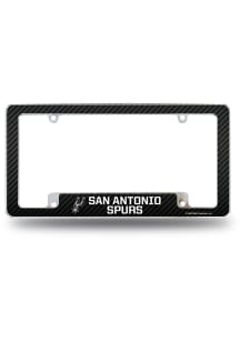 San Antonio Spurs All Over Carbon Fiber License Frame