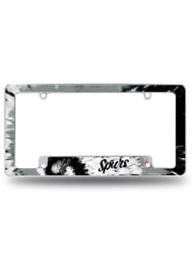 San Antonio Spurs All Over Chrome Tie Dye License Frame