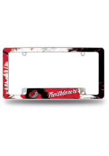 Portland Trail Blazers All Over Chrome Tie Dye License Frame