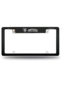Florida Panthers All Over Carbon Fiber License Frame