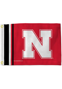 Nebraska Cornhuskers Utility Flag Silk Screen Grommet Flag - White