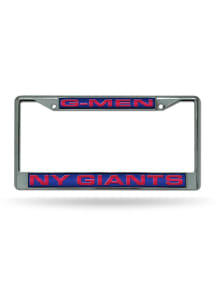 New York Giants Chrome License Plate Frame - Red