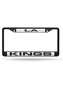 Los Angeles Kings Black Chrome License Frame