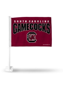 South Carolina Gamecocks Double Sided Car Flag - Red