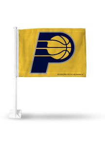 Indiana Pacers Double Sided Car Flag - White