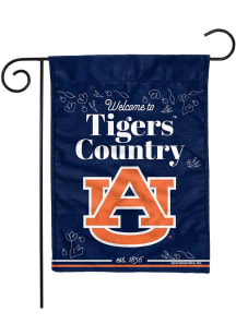 Auburn Tigers 13x18 Garden Flag - White