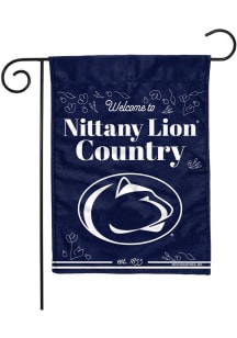 Penn State Nittany Lions 13x18 Garden Flag - White