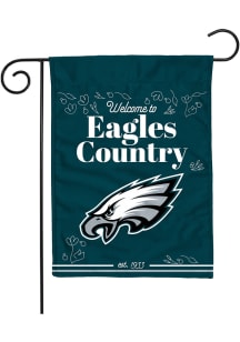 Philadelphia Eagles 13x18 Garden Flag - White