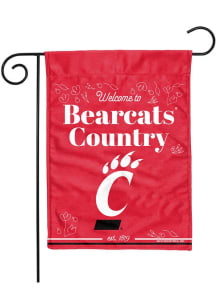 Cincinnati Bearcats 13x18 Garden Flag - White