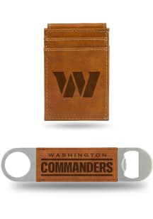 Washington Commanders Bar Blade and Front Pocket Wallet Mens Front Pocket Wallet and Bar Blade Set