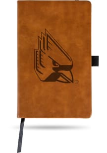 Ball State Cardinals Engraved Notebook and Folder - Brown