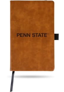 Penn State Nittany Lions Engraved Notebook and Folder - Brown